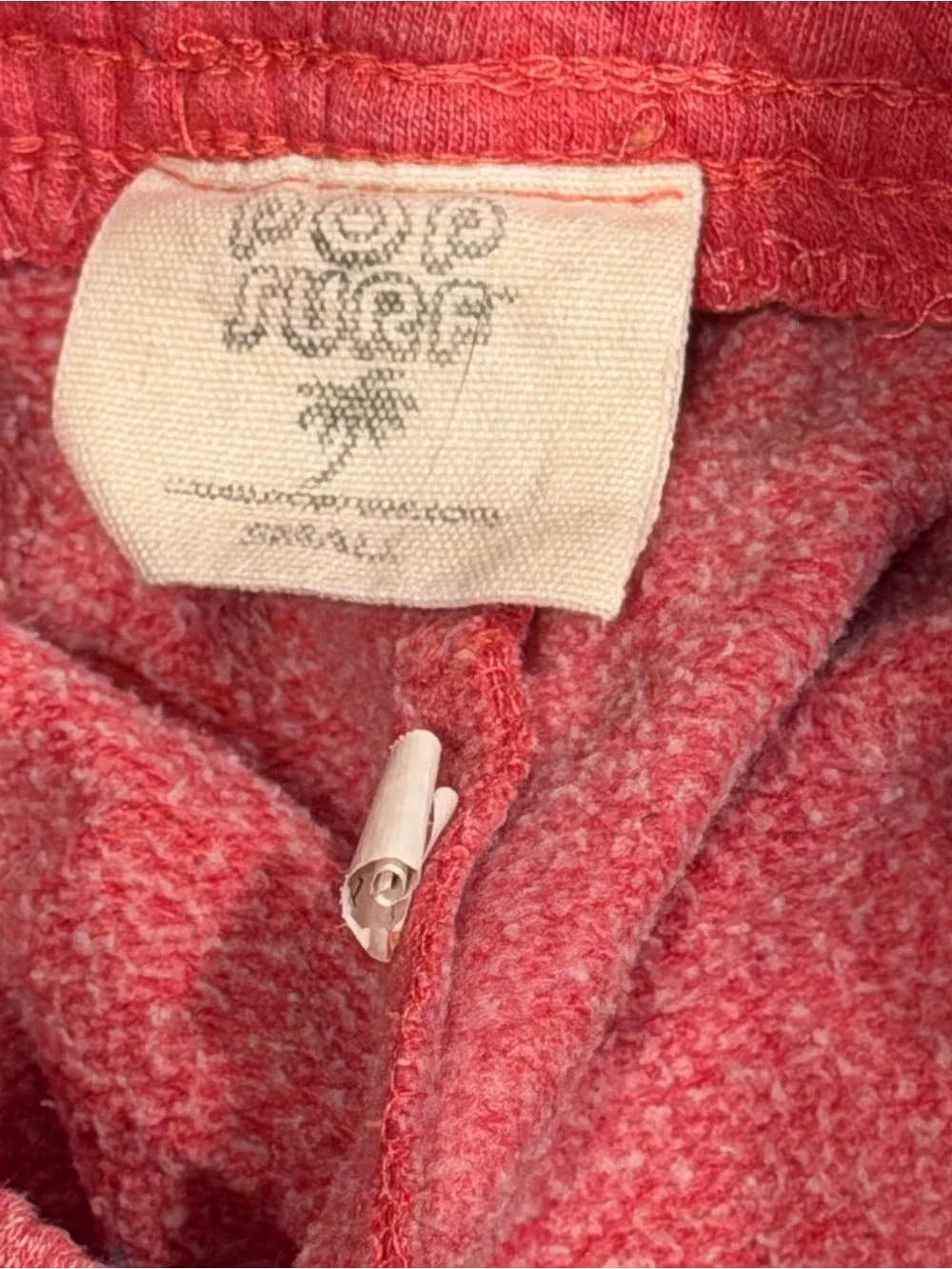 Pop Surf Pink Holiday World Cropped Sweatshirt Joggers Set S